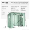 Zahradní skleník tectake® Anton, odolný vůči povětrnostním Náhled obrázku produktu 5