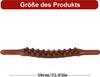 58 cm Massagestab aus Buche, 31 bewegliche Kugeln, Guasha Produktbild-Vorschau 6