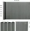 Sekey PVC Sichtschutzmatte 90x300 cm Doppelte Verstärkung Produktbild-Vorschau 7