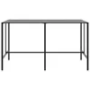 vidaXL 9-tlg. Gartenbar-Set Schwarz Pulverbeschichteter Produktbild-Vorschau 5