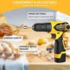 3Pcs Handmixer Zubeh?rset Fš¹r Bohrmaschine,Tragbarer Produktbild-Vorschau 4