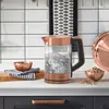Bouilloire Arendo 1,7 l, 2200 W, acier inoxydable & verre, Voir les images du produit 4