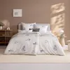 Estella Mako-Satin Bettwäsche Cats leinen 155x220 cm + Produktbild-Vorschau 5