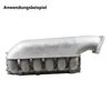 Ansaugbrücke Alu Turboumbau Set kurz für VW Golf R32 R30 Produktbild-Vorschau 7