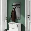 AKKE Anthrazit Šatní panel MAXI - ALU háčky ŠxV: 60x90 cm Náhled obrázku produktu 5