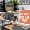 Frottier Seiftücher 10er Pack 30x30cm, 100% Baumwolle, Produktbild-Vorschau 7