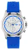 Adidas Uni Uhr EXPRESSION TWO CHRONO Silikon blau AOFH24520 Produktbild-Vorschau 1