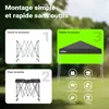 Gazebo pieghevole Wiltec 250 x 250 x 270 cm grigio Anteprima dell’immagine prodotto 9
