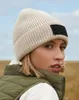 Beechfield B442R | Fashion Patch Beanie a maglia a coste - Anteprima dell’immagine prodotto 4