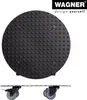 WAGNER Pflanzenroller ALASKA BLACK Ø 38 x 7,5 cm, Alu Produktbild-Vorschau 5