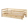 Doppel-Kinderbett 'Sonkajärvi' mit Schubladen 90x200cm Produktbild-Vorschau 5