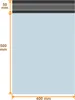 25x Folienversandtaschen 400 x 500 mm (40 x 50 cm) 60 my | Produktbild-Vorschau 1