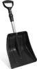 A black and silver snow shovel against a white background. Náhľad obrázku produktu