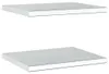 vidaXL Étagères murales 2 pcs. 50x40 cm argenté en acier Voir les images du produit 5