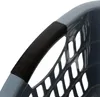 Große Wäschewanne grau, 3er Set, ergonomische Griffe, Produktbild-Vorschau 3