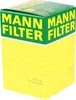 A product box for a MANN oil filter. Podgląd zdjęcia produktu