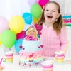 9 Stück Tortendeko Set, Prinzessin Cake Topper, Happy Produktbild-Vorschau 7