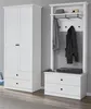trendteam Wohnen Garderobenschrank BrandsonBaxter Weiß Produktbild-Vorschau 12