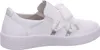 A side view of a white Gabor sneaker with a large white bow on top. Produktbild-Vorschau