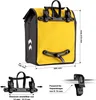 Wiltec Gepäckträgertasche gelb, Fahrradtasche Gepäckträger Produktbild-Vorschau 3
