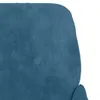 vidaXL Fotel niebieski 62x79x79 cm aksamitny Podgląd zdjęcia produktu 6