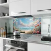 Küchenrückwand Spritzschutz Glas mit Motiv Strandzeit mit Produktbild-Vorschau 2