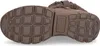 The sole of a brown Skechers boot is shown against a white background. Voir les images du produit
