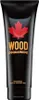 A black tube of Dsquared2 Wood perfumed bath & shower gel for men. Voir les images du produit