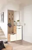 Kompaktgarderobe EASY in Artisan Eiche / weiß, (BxHxT) Produktbild-Vorschau 2