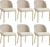 Sillas de comedor Merax, juego de 6 unidades, sillas de Vista previa de la imagen del producto 7