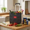 Carrello della spesa pieghevole Relaxdays, con manico Anteprima dell’immagine prodotto 3