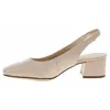 Caprice Damen Pumps/ Slingpumps Beige Glattleder Größe: 41 Produktbild-Vorschau 3