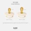 BIBS Colour Symmetrical Glow Schnuller 2er-Pack, BPA-frei. Produktbild-Vorschau 3