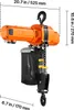 SucceBuy Elektrischer Kettenzug 1000 kg, 3 m Hubhöhe, 230 V Produktbild-Vorschau 8
