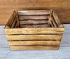 Holzkiste 50x40x30 cm 2er Set geflammt rustikal – große Produktbild-Vorschau 4
