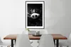 MuchoWow® Gerahmtes Poster Panda mit Schmetterlingen im Produktbild-Vorschau 3