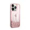 A pink iPhone 14 Pro Max case with glitter inside. Náhled obrázku produktu