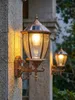 Solar Außenwandleuchte im Vintage Design – LED Produktbild-Vorschau 6