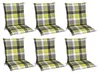 Beautissu Lot de 6 coussins Sunny GR à dossier bas 100 x 50 Voir les images du produit 1