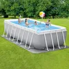 488 x 244 x 107 cm Intex Prism Frame zwembad set rechthoek Productafbeelding-voorbeeld 2