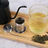 2 Teesiebe Edelstahl Teeinfuser Abtropfschale Teeei Produktbild-Vorschau 3