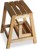Zweistufiger Tritthocker Buchenholz klappbar – Sitz, Tritt Produktbild-Vorschau 6