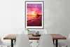 MuchoWow® Gerahmtes Poster Steg - Wasser - Sonne - Rosa - Produktbild-Vorschau 3