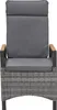 LC Garden »Keramo« Gartenstuhl natur-grau Verstellsessel Produktbild-Vorschau 9