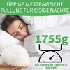 Welldora Komfort Bettdecke 135x200 Winter - 100% Produktbild-Vorschau 2