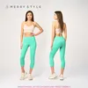 Merry Style Damen 3/4 Leggings aus Baumwolle MS10-199 Produktbild-Vorschau 2