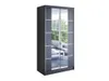 Easy4You N5 100 cm Schwarz Schiebetüren Kleiderschrank Produktbild-Vorschau 2