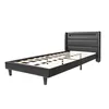 FURNIFY® Čalouněná postel ALVA 140 x 200 cm Rám postele z Náhled obrázku produktu 5