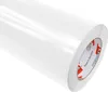 A roll of white, high-gloss adhesive film is shown against a white background. Produktbild-Vorschau
