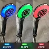 LED sprchová hlavice 3 barvy, změna barev, regulace Náhled obrázku produktu 5